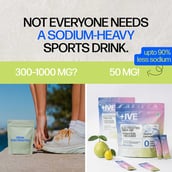 3 - Curiously +IVE Electrolytes Drink Mix Hydration + Recovery, 20 sachets/pack Lemonade + Guava