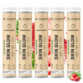 1 - DR. HARLE Glutathione Skin Glow Effervescent,  Strawberry (Pack of 5)  15 tablets 