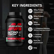 6 - MuscleTech Performance Series NitroTech Ripped, 2 lb Chocolate Fudge Brownie