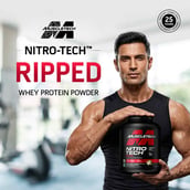 5 - MuscleTech Nitrotech Ripped Low Fat Whey Protein, 3.8 lb French Vanilla Bean