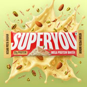 3 - Superyou Mega Protein Wafer, 6 bar(s) Kesar Pista Badam