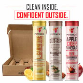 5 - Potencia Fat Loss Kit, 3 Piece(s)/Pack Apple Cider Vinegar + Cut-Rip + L-Carnitine Effervescent Tablets