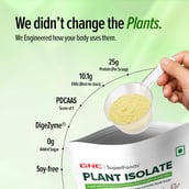 2 - GNC Plant Protein Isolate, 1 lb Mango
