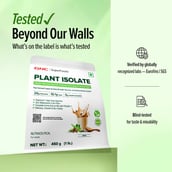4 - GNC Plant Protein Isolate, 1 lb Coffee