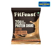 6 - FitFeast Protein Shaker, 7 sachets/pack Coffee