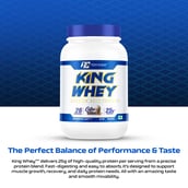1 - Ronnie Coleman King Whey Protein, 2 lb Coffee Toffee