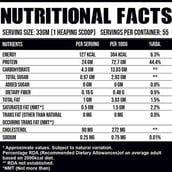 3 - Ripped Up Nutrition Whey Pro,  4 lb  Mango Ice Cream 