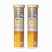 2 - HealthKart HK Vitals 3x Metabolic ACV + Berberine Effervescent, 30 tablet(s) Masala Lemon (Pack of 2)