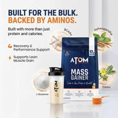 18 - AS-IT-IS Nutrition ATOM PWR Mass Gainer,  2.2 lb  Mango Fusion 