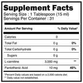 supplement - VX Nutrition Carniburn 3000,  473 ml  Berry Twist 