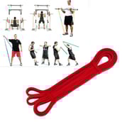 B Fit USA Power Resistance Band PR,  Red  Medium 