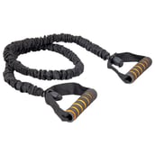 1 - B Fit USA Premium Resistance Band with Nylon Cover and Bag,  Black Level 3  Free Size 