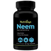 Nutriosys Neem (250 mg),  90 capsules 
