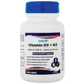 Healthvit Vitamin D3 + K2,  60 capsules 