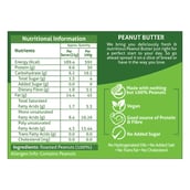 Supplement - Nouriza Peanut Butter 100% Natural Unsweetened,  0.5 kg  Crunchy 