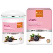1 - VLCC Snigdha Skin Whitening Day Cream, 50 g Liquorice & Mulberry