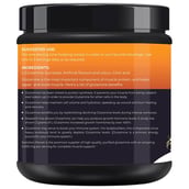 description - Nutrition Planet Glutamine,  0.76 lb  Orange 