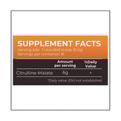supplement - Nutrition Planet Citrulline Malate,  0.22 lb  Orange 