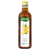 1 - Nouriza Cold Pressed Organic Mustard Oil,  1 L 