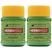 Dr. Vaidya's Herbokold (Pack of 2),  50 g 