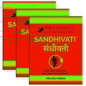 Dr. Vaidya's Sandhivati (Pack of 3), 24 tablet(s)