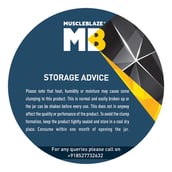 StorageAdvice - MuscleBlaze Torque Pre-Workout,  0.99 lb  Orange 
