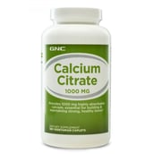 3 - GNC Calcium Citrate (1000 mg), 180 caplets Unflavoured