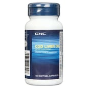 2 - GNC Cod Liver Oil, 100 softgels