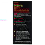 benefits - GNC Ultra Nourish Hair,  120 caplets  Unflavoured 