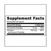 supplement - GNC Ultra Chromium Picolinate (800 mcg),  60 capsules 