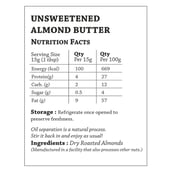 supplement - The Butternut Co. Unsweetened Almond Butter,  Creamy  1 kg 