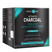 Front2 - HealthKart Activated Charcoal Wash Off Face Mask,  200 g  for All Skin Types 