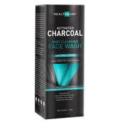 Front1 - HealthKart Activated Charcoal Deep Cleansing Face Wash,  100 g  for All Skin Types 
