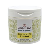 Vedic Line Bio White D Tan Face Pack,  Smooth & refreshed 