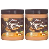 Alpino Natural Honey Peanut Butter Combo,  2 Piece(s)/Pack  Crunch & Smooth 