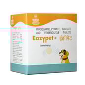 Intas Eazypet Dewormers Tab,  Dog and Cat  10x10 tab 