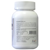 description - Perennial Lifesciences Activated Charcoal 500mg,  90 capsules 