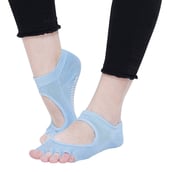 3 - Strauss Yoga Socks,  Sky Blue  Free Size 