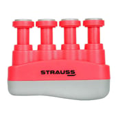 3 - Strauss Adjustable Finger Hand Grip,  Pink 