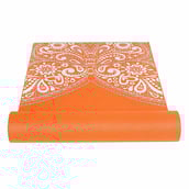 4 - Strauss Meditation Butterfly Yoga Mat,  Orange  5 mm 