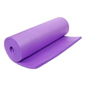 1 - Strauss NBR Yoga Mat,  (Floral) Purple  15 mm 