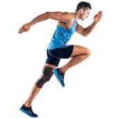 2 - Fashnex Knee Support Gear, Orange & Black XL