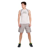 7 - Rocclo T Shirt-5059,  Half White  Medium 