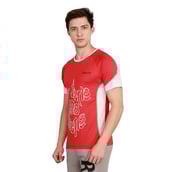 5 - Rocclo T Shirt-5069, Whitish Red Medium