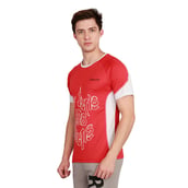 8 - Rocclo T Shirt-5069,  Whitish Red  XXL 