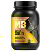 3 - MuscleBlaze Whey Gold Protein OP,  2.2 lb  Mocha Cappuccino 