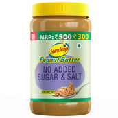 1 - Sundrop Peanut Butter No Added Sugar & Salt, 0.924 kg Crunchy