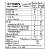 nutritionalfact - Sundrop Peanut Butter Regular, 0.924 kg Crunchy