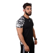 3 - Aesthetic Bodies Men's Supersets Edition, Black/Camo XS