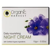 1 - Organic Harvest Daily Nourishing Night Cream, 15 g for All Skin Types